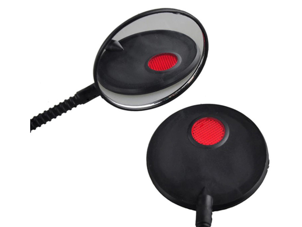 Bicycle Rear-View Mirror With Reflector (2)
