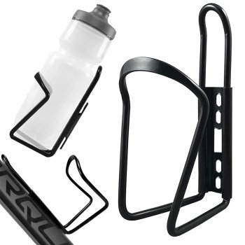 Bike Bicycle Water Bottle Cup Bracket Holder (Aluminum), Black