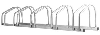 5 Bike Rack Floor and Wall Mount Stand for Garage or Outdoor Bicycle Parking