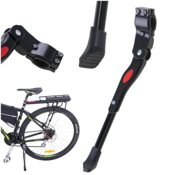 RALLEX adjustable rear bike kickstand, aluminum