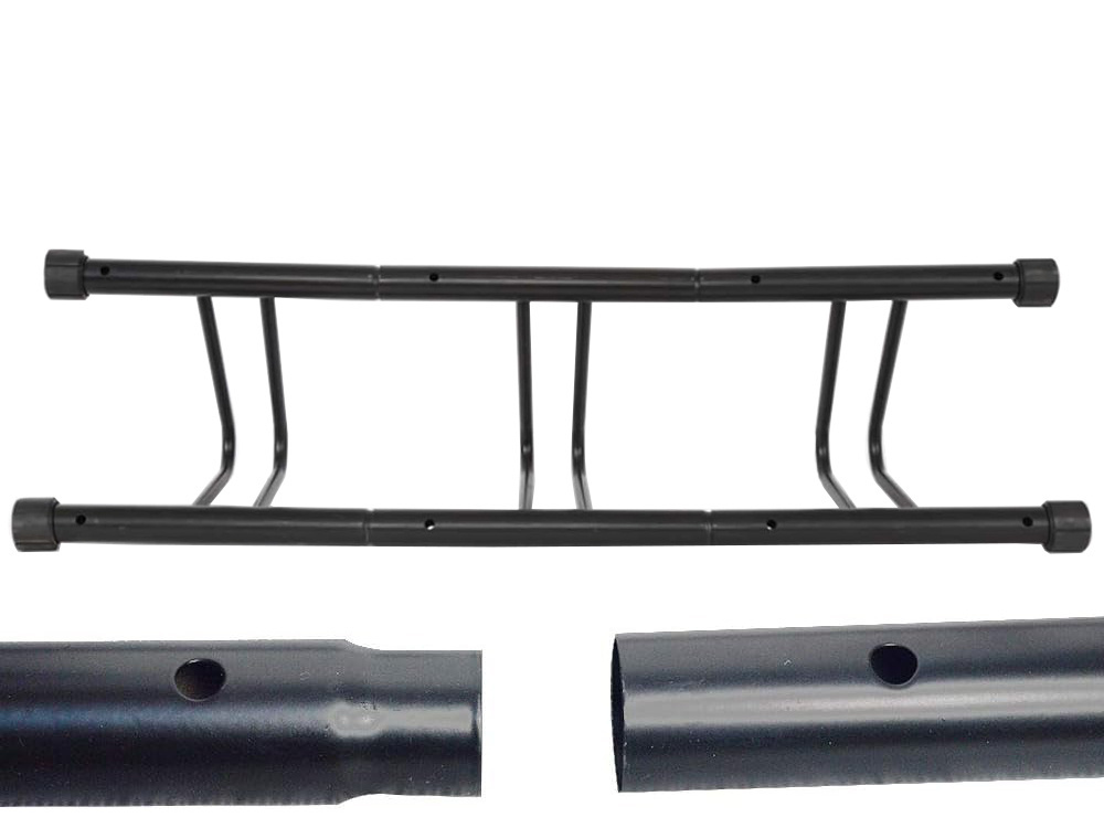 Bike rack for 3 bicycles, black (1)