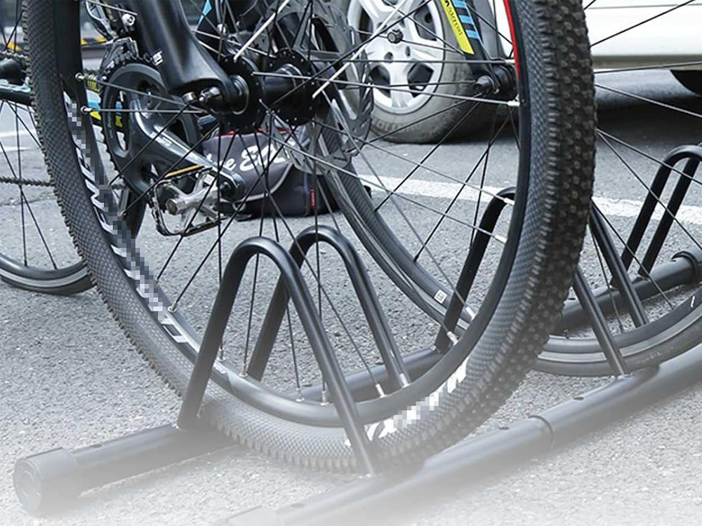 Bike rack for 3 bicycles, black (3)