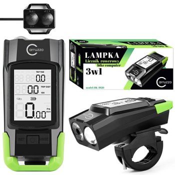 Lamp bike counter horn 3in1