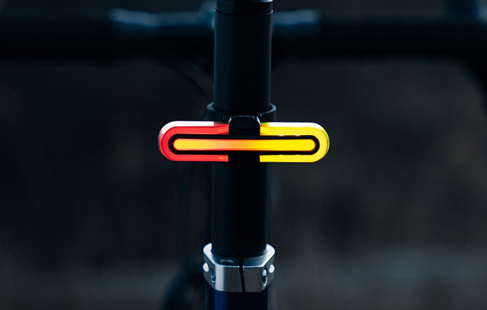 Smart Bicycle Taillight Rockbros REX01 with Turn Signals & Brake Sensor (1)