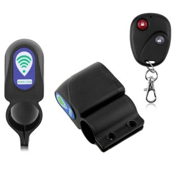 Loud 110dB Anti-Theft Bike Alarm with Remote Control