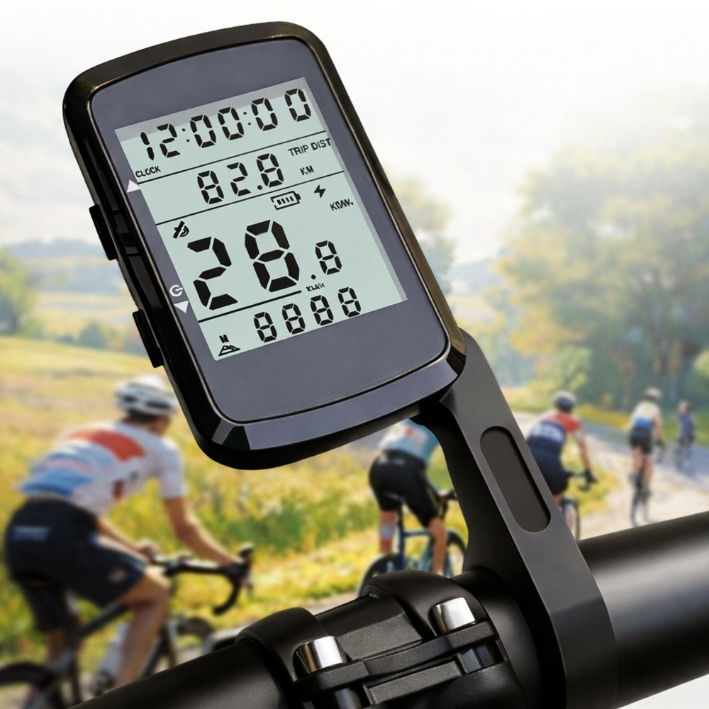 Waterproof Wireless GPS Bike Computer Carruzzo (1)