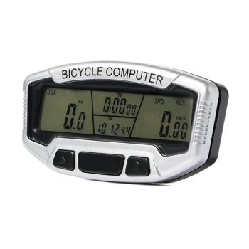 Waterproof Wired Bike Computer Bicycle Speedometer with LCD Display