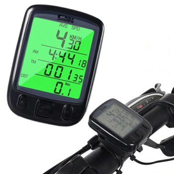 Multifunctional Wired Bike Computer with Backlight