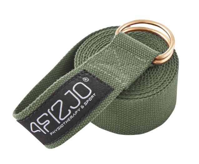 4FIZJO Stretching Belt Yoga Pilates Strap Band, Green (0)