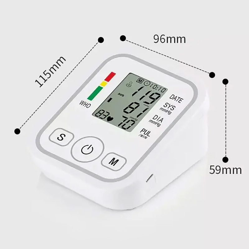 ZK-B869YA Portable Blood Pressure Meter Heart Rate Monitor (0)