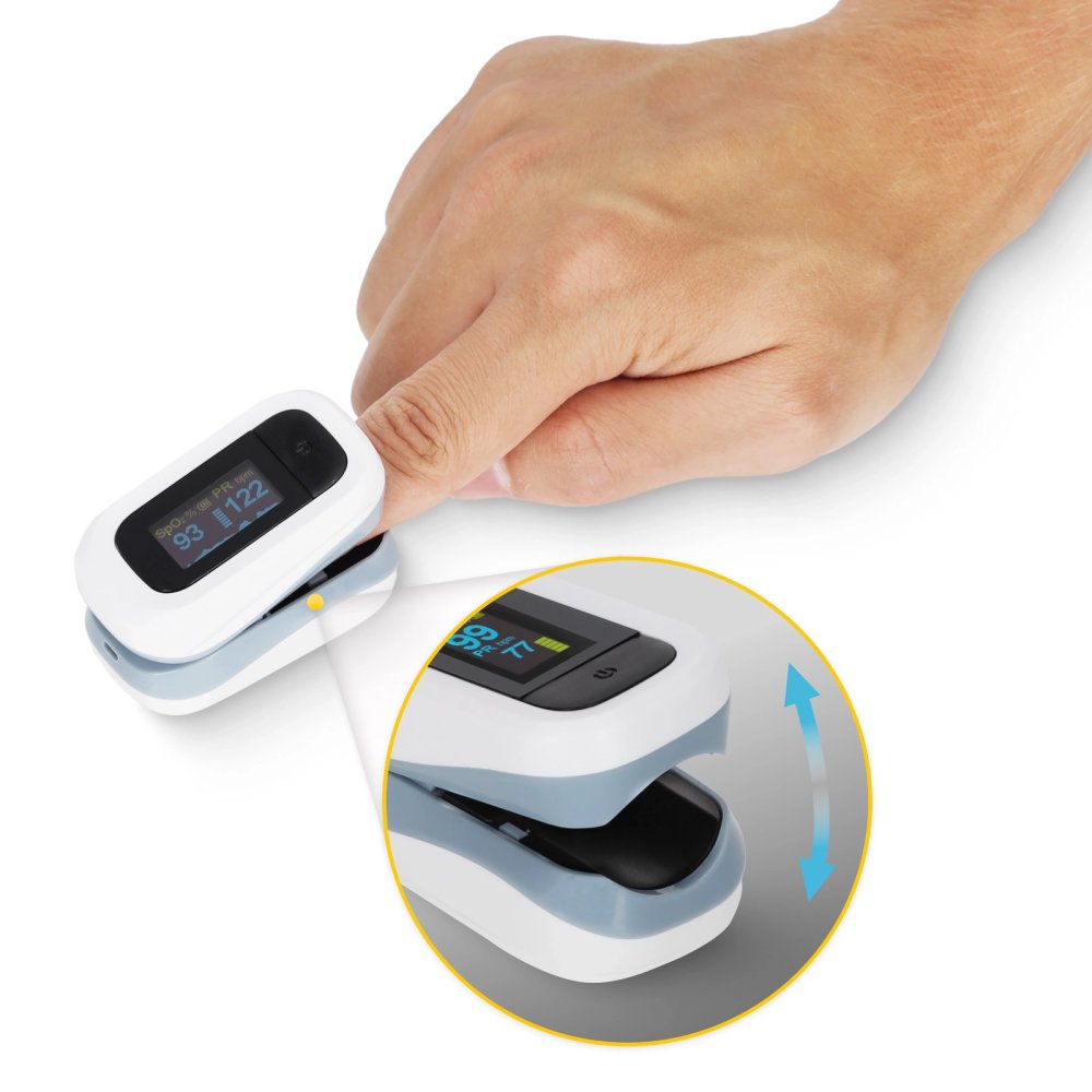 MED+ 4FIZJO Medical Fingertip Pulse Oximeter (2)