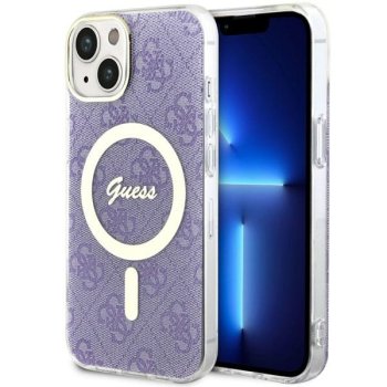 Apple iPhone 14 6.1'' Guess 4G MagSafe Case Cover, Purple