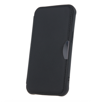 Samsung Galaxy A25 5G (A256E) Razor Carbon Book Case Cover Wallet, Black