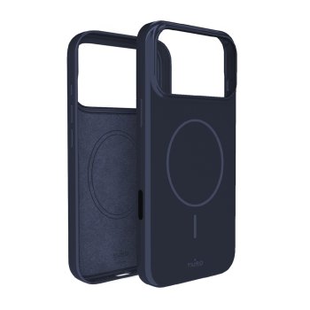 Puro Pulse iPhone 17 Pro Polycarbonate Protective Case - Dark Blue