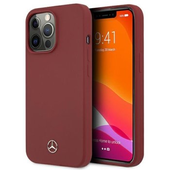 Mercedes MEHCP13LSILRE iPhone 13 Pro / 13 6,1" red hardcase Silicone Line