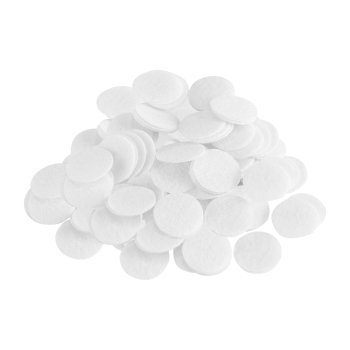 Microdermabrasion Cotton Filters 40 Pack for Diamond Tip Machines 16mm