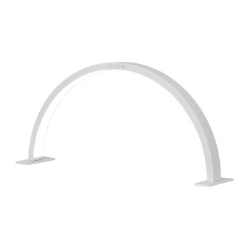 Arch Manicure Desk Lamp for Nail Techs GLOW ARCHE II, Gray