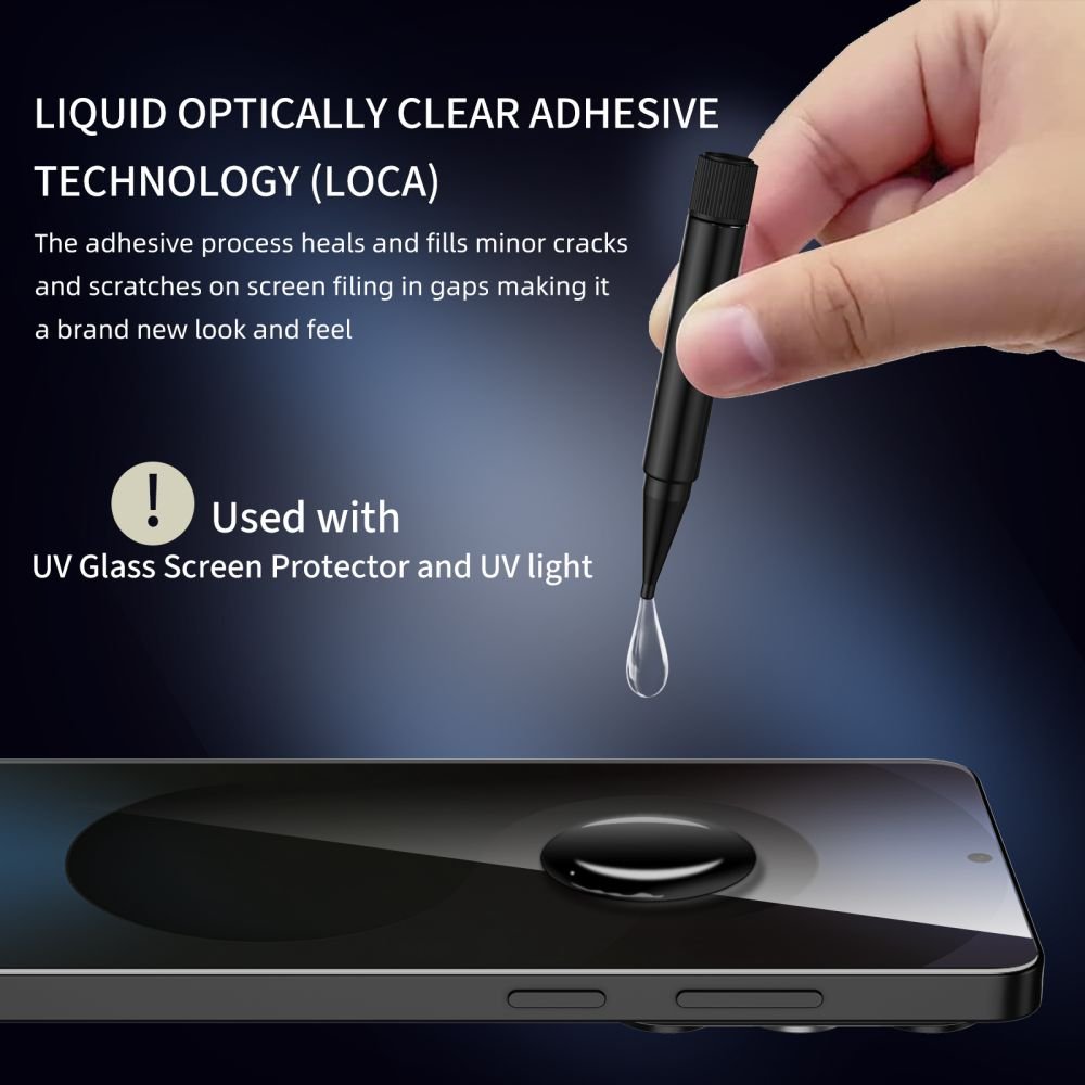 Xiaomi Redmi Note 15 Pro+ Plus Liquid Glass UV Screen Protector 2 pcs. (2)