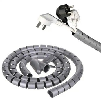 Cable organizer gray 2m