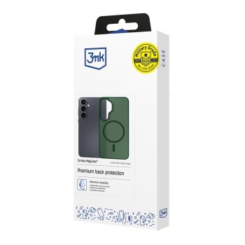 3mk Smoke MagPhone Case Cover iPhone 17 - Green-Translucent