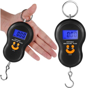 Ruhhy 26103 Digital Luggage Scale, 50 kg Hanging Scale
