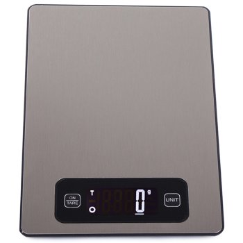Digital Kitchen Scale up to 5 kg with LCD, Stainless Steel