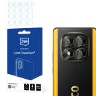 Xiaomi Poco X7 3MK Lens Protection Back Camera Hybrid Glass Protector, 4 pcs.