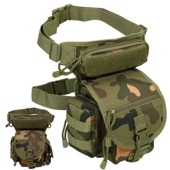 Tactical Waterproof Thigh Bag – Military, Spacious, Multi-Purpose Utility Pouch