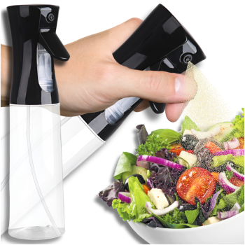 Oil Vinegar Sauce Sprayer Dispenser Bottle Container 500ml, Black
