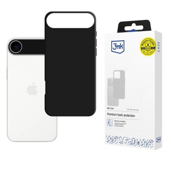 3mk Matt Phone Case Cover Apple iPhone 17 Air - Black
