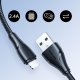 Joyroom USB to Apple iPhone Lightning Data Charging Cable 2.4A, 3m, Black