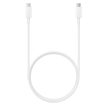 Original Samsung USB Type C - USB Type C Data Charging Cable 5A, 1m, White (EP-DN975BWEGWW)