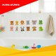 Kruzzel Foam Animal Bath Toys with Mesh Organizer 26600