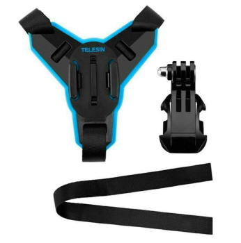 Telesin Motorcycle Helmet Chin Mount with J-Hook for Action Cameras (GP-HBM-MT7)