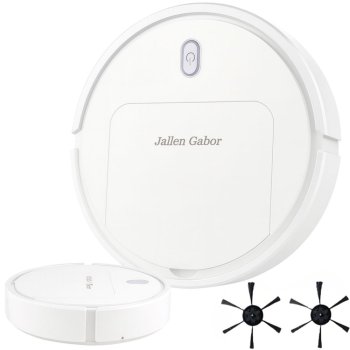 Cordless Robot Vacuum Cleaner with Mopping Function, White