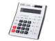 Desk Calculator with Large 12-Digit Display for Office and School Use, White