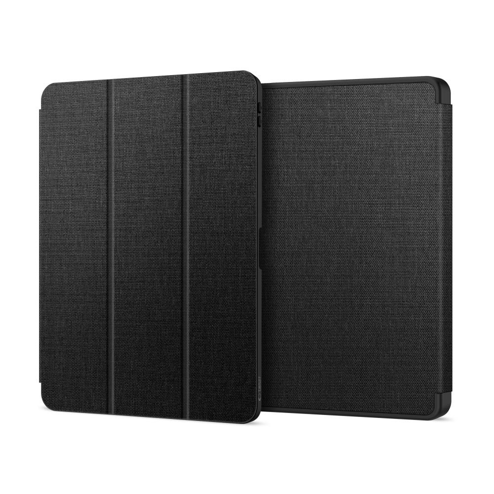 Apple iPad 11'' (2025) (A3355, A3356, A3354) Trifold Tech-Protect SC Pen Canvas Protective Cover Case, Black (2)