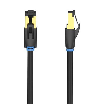 CAT8 SFTP Network Cable Vention IKABF 40Gbps 1m Black