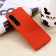 For SonySony Xperia 1 IV Liquid Silicone Phone Case Soft Cover, Red