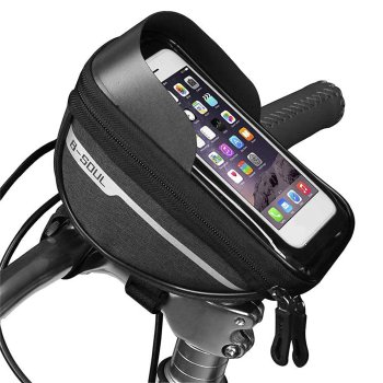 Waterproof Bicycle Handlebar Phone Bag Holder