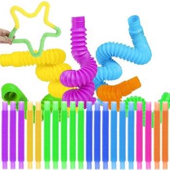 Sensory Pop Tubes Fidget Toy Set 20pcs Kruzzel 19741
