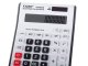 Desk Calculator with Large 12-Digit Display for Office and School Use, White
