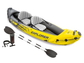 Inflatable Kayak, Intex Challenger K2, 312x91x51 cm
