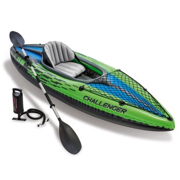 Inflatable Kayak, Intex Challenger K1, 274x76x33 cm