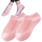 Breathable Cotton Non-Slip Grip Socks for Yoga, 36-40
