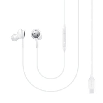 Samsung AKG USB Type C Earphones (Active Noise Cancelling), White