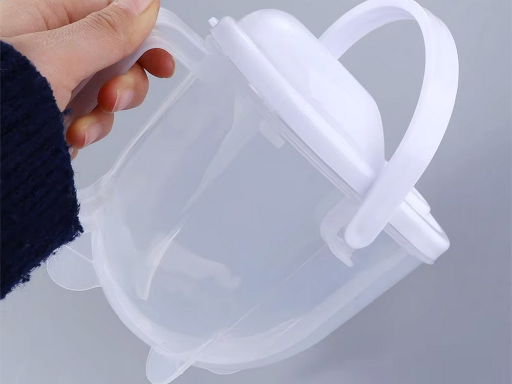 Rice and Fruit Washing Bowl with Strainer, 1 L (1)