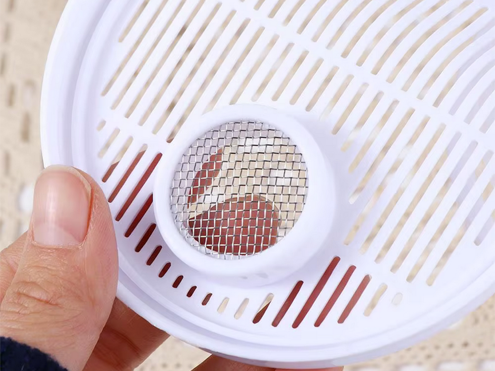 Rice and Fruit Washing Bowl with Strainer, 1 L (3)