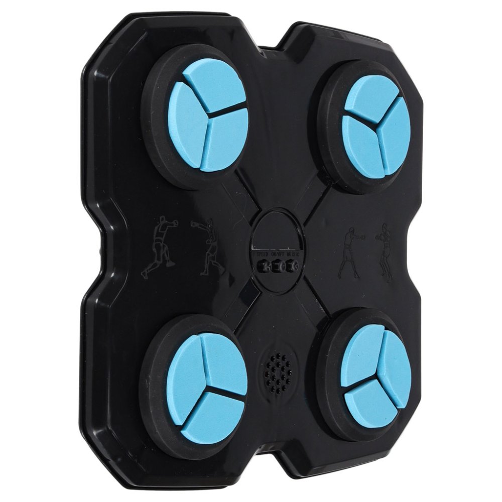 Wall Mounted Music Boxing Machine with LED Lights and Training Gloves (1)