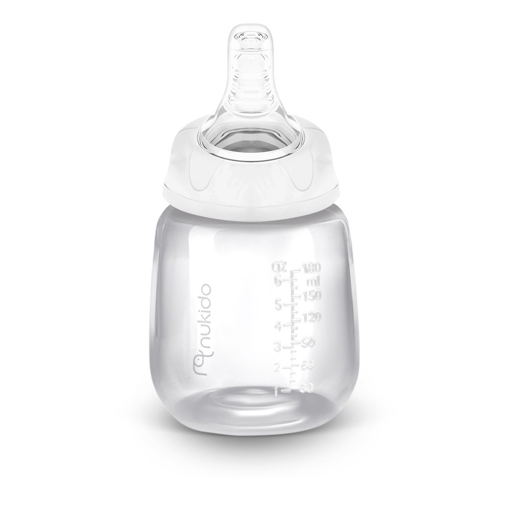 Toddler Milk Bottles, 180 nml, 2 pcs. (Nukido) (0)